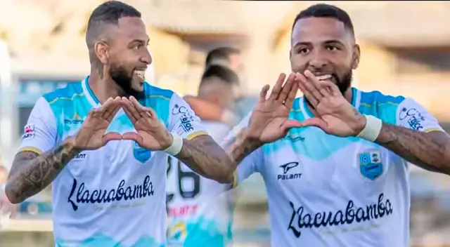 Alexi Gómez volvió al fútbol y lo hizo de gran manera con Deportivo Llacuabamba