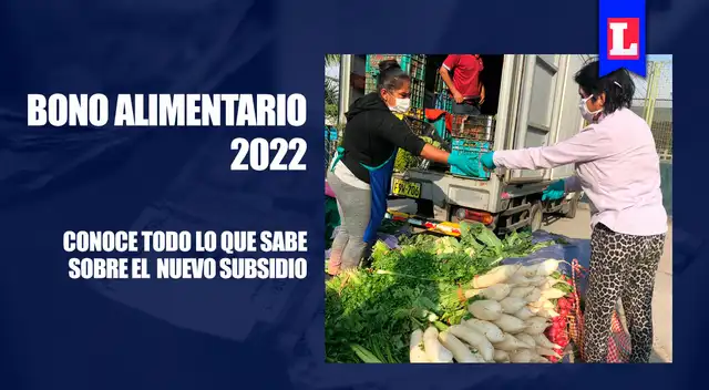 Conoce quiénes cobrarían los 300 soles del Bono Alimentario.