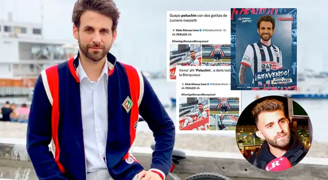 'Peluchín' busca explicaciones al ser comparado con Gino Peruzzi, nuevo refuerzo de Alianza Lima.