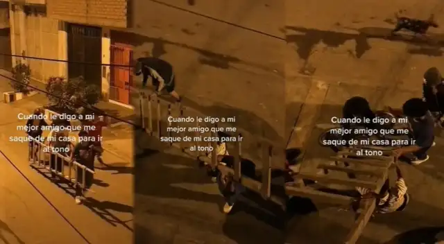 Los jóvenes se las ingeniaron para rescatar a su amigos