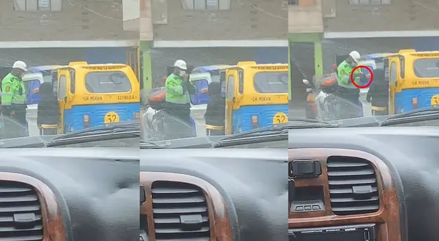 TikTok: ¿Niño mototaxista pagando coima a un policía? Captan inesperada escena y sorprende a todos TikTok: ¿Niño mototaxista pagando coima a un policía? Captan inesperada escena y sorprende a todos