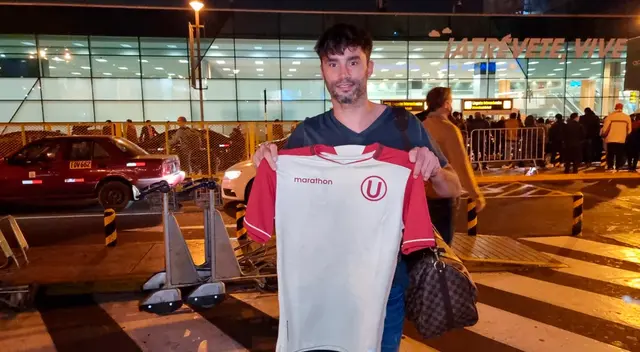 Claudio Yacob llegó a Perú para jugar en Universitario
