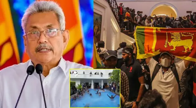 Sri Lanka: Miles de manifestantes toman la residencia del presidente Sri Lanka: Miles de manifestantes toman la residencia del presidente