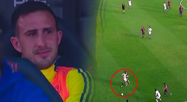Izquierdoz hizo duro gesto contra Zambrano