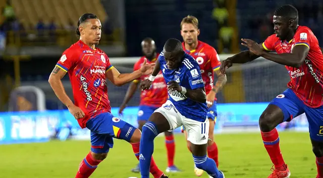 Millonarios 1-1 Deportivo Pasto.