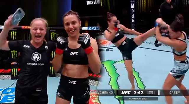 Antonina Shevchenko derrotó a Cortney Casey en UFC Vegas 58