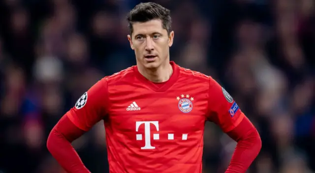 Robert Lewandowski anotó 35 goles con Bayern en la última temporada.