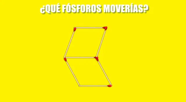 Acertijo visual: ¿Puedes formar 3 triángulos iguales con mover solo dos cerillos? El reto SOLO para GENIOS que pocos superan Acertijo visual: ¿Puedes formar 3 triángulos iguales con mover solo dos cerillos? El reto SOLO para GENIOS que pocos superan