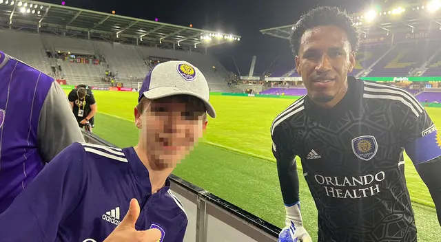 Pedro Gallese cumplió el sueño de un pequeño hincha de Orlando City