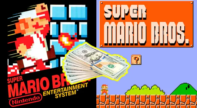 Un coleccionista anónimo pagó hasta 2 millones por el videojuego de Super Mario Bross. Un coleccionista anónimo pagó hasta 2 millones por el videojuego de Super Mario Bross.