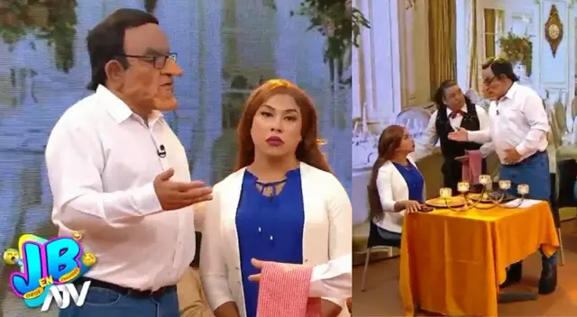 JB en ATV: 'Vizcacha' y 'Chully' se incomodan en su cena al escuchar "Mi Bebito Fiu Fiu" JB en ATV: 'Vizcacha' y 'Chully' se incomodan en su cena al escuchar "Mi Bebito Fiu Fiu"