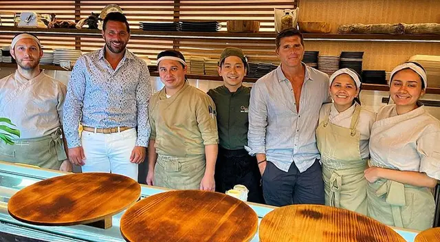 Que gran junte: Claudio Pizarro y Christian Meier compartieron lujosa cena en Miami