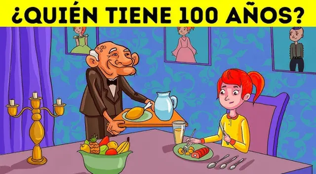 ¿Quién tiene 100 años? Este acertijo visual solo será superado si tu mente es BRILLANTE ¿Quién tiene 100 años? Este acertijo visual solo será superado si tu mente es BRILLANTE