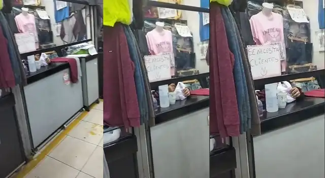Vendedora coloca divertido letrero para captar clientes y video es viral en Tiktok
