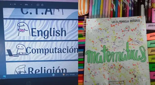 Joven se vuelve tendencia tras realizar creativas carátulas para cuadernos