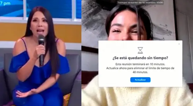 Llamada de Zoom entre Ivana Yturbe y 'En Boca de Todos' casi se corta
