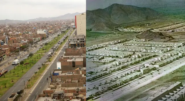 Mira cómo lucía el distrito de Los Olivos en 1970 y por qué usuarios quedaron en shock