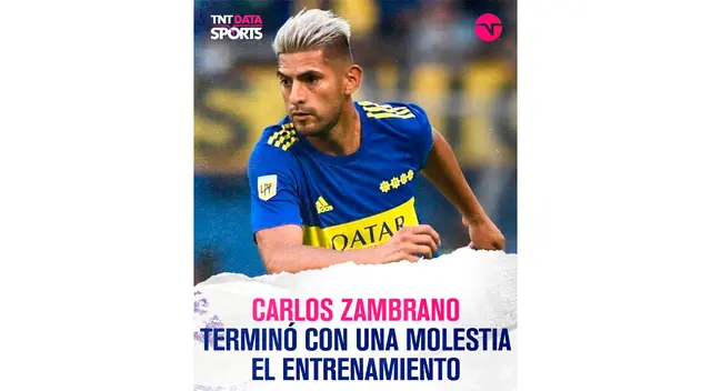  Carlos Zambrano habría sufrido lesión en prácticas de Boca Juniors. (Foto: Twitter)   