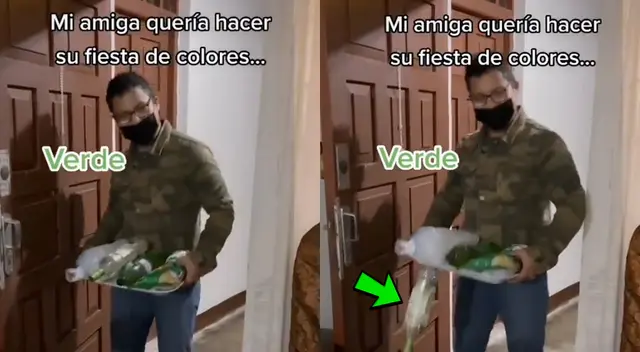 TikTok: llegó entusiasmado a fiesta con sus tragos, pero comete terrible blooper TikTok: llegó entusiasmado a fiesta con sus tragos, pero comete terrible blooper
