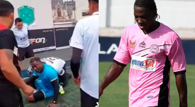 Andrés Mendoza enloquece contra el árbitro