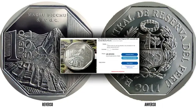 Moneda de Machu Picchu estaría valorizada en dólares