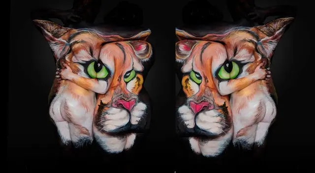 ¿Ves a las dos modelos 'camufladas' en la imagen? El reto visual que genera asombro en redes ¿Ves a las dos modelos 'camufladas' en la imagen? El reto visual que genera asombro en redes