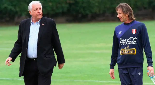 Antonio García Pye fue de los primeros en despedirse de Ricardo Gareca