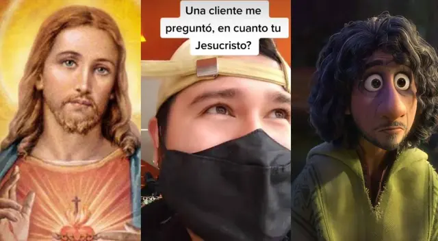 Cliente se viraliza tras confundir a Jesucristo con personaje de película 'Encanto' Cliente se viraliza tras confundir a Jesucristo con personaje de película 'Encanto'