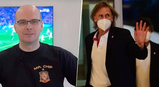 El lamento de MisterChip tras conocerse que Ricardo Gareca no seguirá en Perú