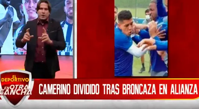 Paco Bazán mostró falsa imagen de Farfán agrediendo a Hurtado. Paco Bazán mostró falsa imagen de Farfán agrediendo a Hurtado.