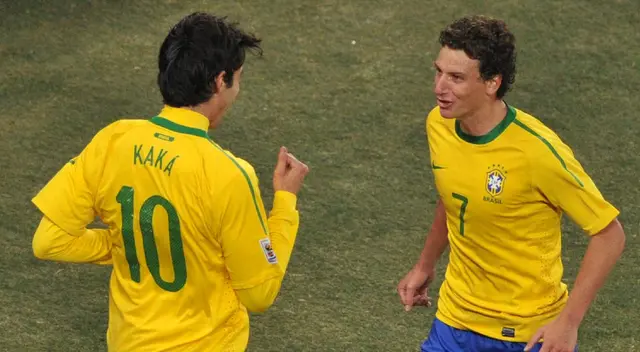 Kaká y Elano