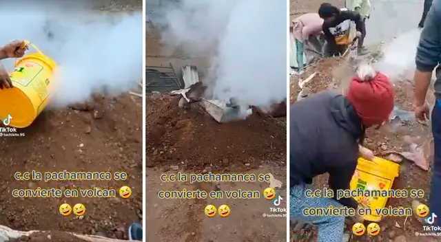 Al crearse un gran humareda, las personas tuvieron que recurrir al agua y tierra para evitar que se prenda la comida. Al crearse un gran humareda, las personas tuvieron que recurrir al agua y tierra para evitar que se prenda la comida.
