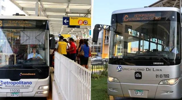 Nueva tarifa del Metropolitano: Precios de los pasajes aumentarán desde este sábado