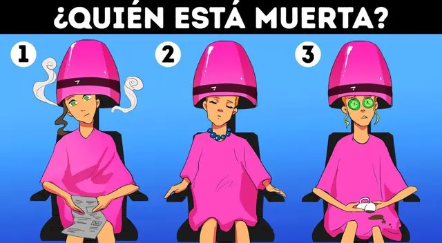 ¿Quién está muerta? Pon a prueba tus habilidades intentando superar este acertijo visual ¿Quién está muerta? Pon a prueba tus habilidades intentando superar este acertijo visual
