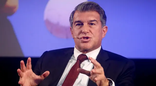 El presidente del Barcelona, Joan Laporta, se refirió con respecto a la llegada de Lewandowski.