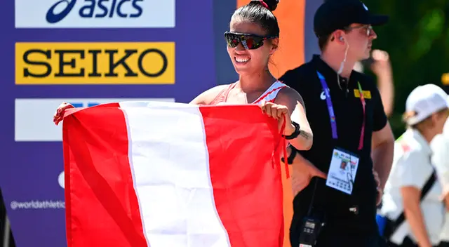 Kimberly Garcia, campeona mundial de 20km marcha