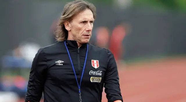 Ricardo Gareca asumió la dirección técnica de Perú en 2015.
