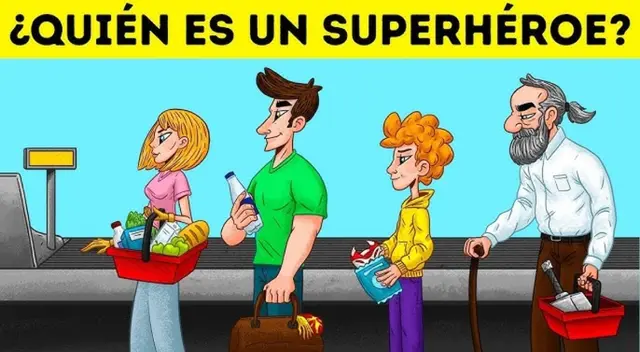 ¿Quién es un superhéroe? Este acertijo visual será resuelto si eres todo un 'EXPERTO' ¿Quién es un superhéroe? Este acertijo visual será resuelto si eres todo un 'EXPERTO'