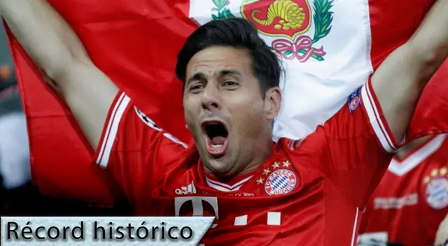 Claudio Pizarro es una leyenda en Alemania.