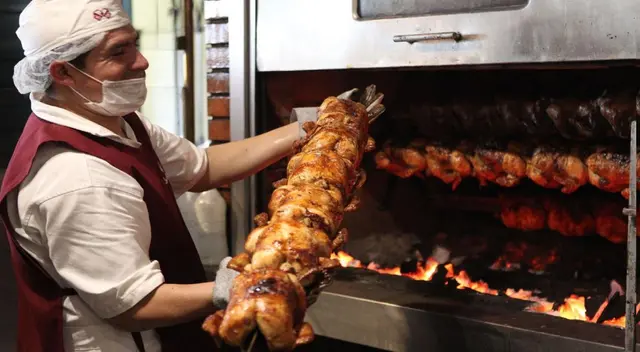 Día del pollo a la brasa en Perú. Día del pollo a la brasa en Perú.