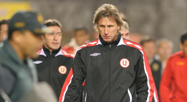 Ricardo Gareca salió de Universitario en el 2008
