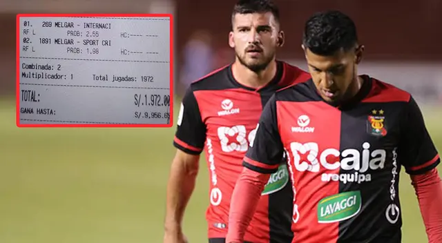 Hincha perdió toda su gratificación tras la derrota de Melgar. Hincha perdió toda su gratificación tras la derrota de Melgar.