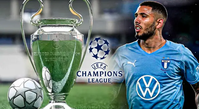 Sergio Peña en la Champions League Sergio Peña en la Champions League
