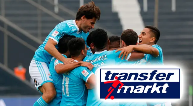 Sporting Cristal tiene un título en Transfermarkt pese al subcampeonato Sporting Cristal tiene un título en Transfermarkt pese al subcampeonato