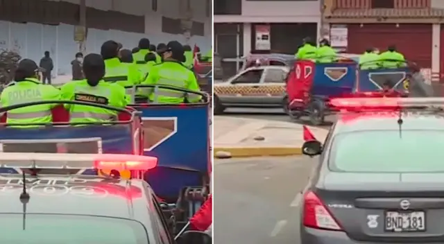 La Policía se desplazará en mototaxi en Los Olivos La Policía se desplazará en mototaxi en Los Olivos