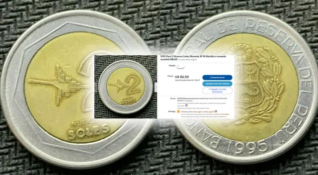Moneda de 2 soles se estaría vendiendo en dólares en el mercado peruano