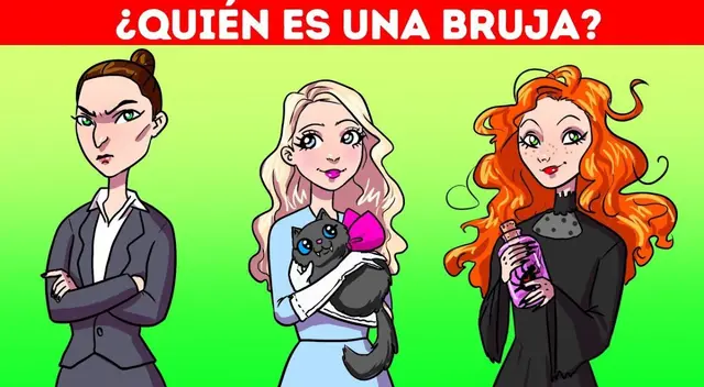¿Quién es una bruja? Solo el 5% de personas superaron este acertijo visual EXTREMO ¿Quién es una bruja? Solo el 5% de personas superaron este acertijo visual EXTREMO