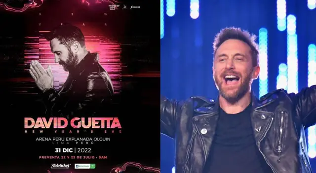 David Guetta cerrará el 2022 en Perú: DJ francés confirma show para el 31 de diciembre David Guetta cerrará el 2022 en Perú: DJ francés confirma show para el 31 de diciembre