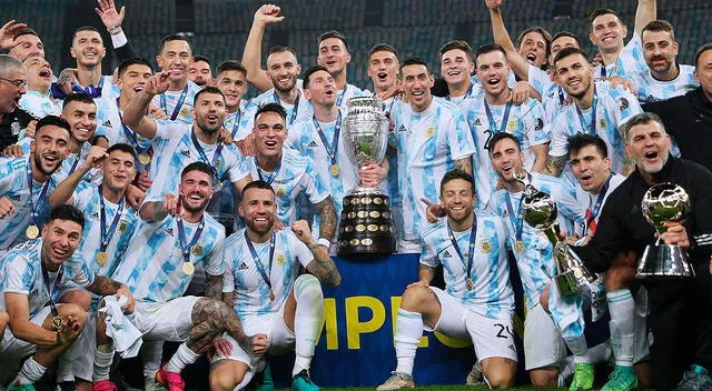 Selección Argentina, vigente campeona de América. | Foto: @Argentina   