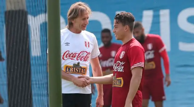<strong>Benavente con la selección de Gareca</strong>   